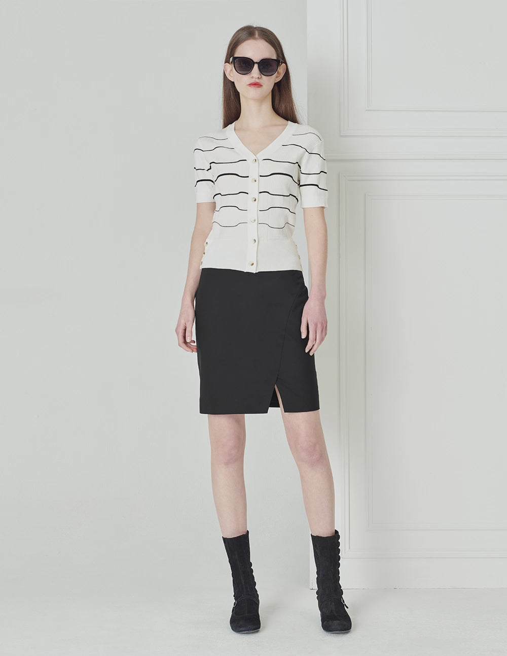 BORA AKSU Elegant Hip Package Skirt