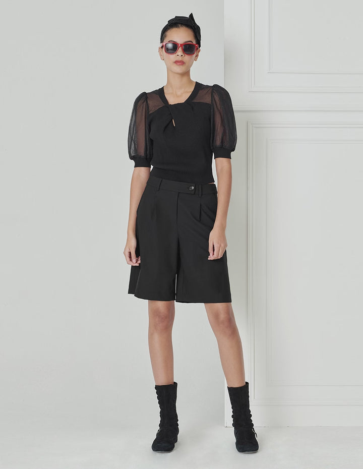 BORA AKSU Puff Sleeve Elegant Top